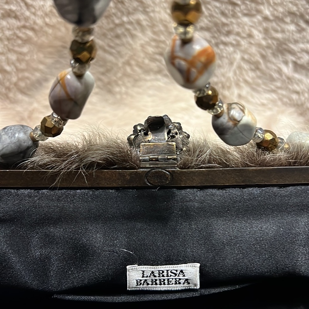 LARISA BARRERA Couture Limited Edition Evening Beg - Picture 7 of 9